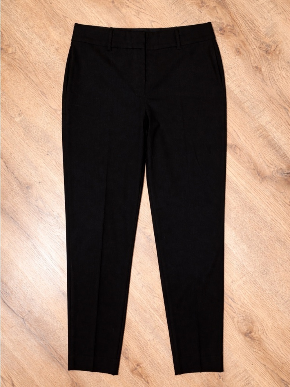 H&M NWT Black Slim Straight Dress Pants US 8 Tailored